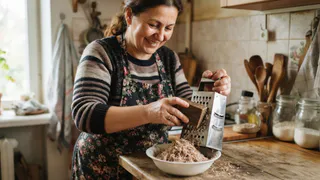 Осенью скупаю хозяйственное мыло, натираю как сыр и мешаю с марганцовкой — вот зачем это делают опытные хозяйки