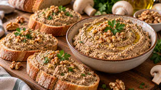 Бюджетная намазка без мяса: делаю миску паштета — вкусно и с мягким батоном, и с хрустящим бородинским 
