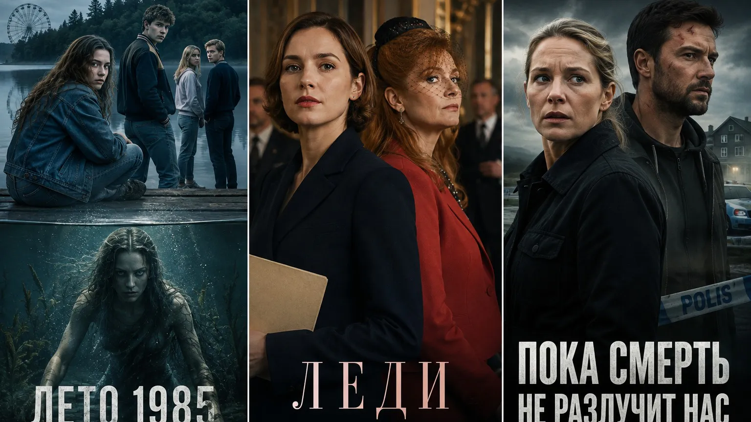 Три сериала 2026 года уже можно проглотить за выходные: русалка, убийство при дворе и муж, которому лучше было не доверять