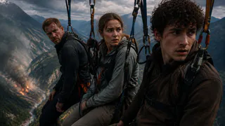 Netflix мог бы забрать этот триллер себе — «Пропасть» с Марком Эйдельштейном превращает Кавказ в смертельную ловушку над бездной