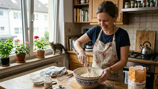 Лакомство к утреннему кофе: хрустящие лепешки с сочной начинкой из домашнего творога