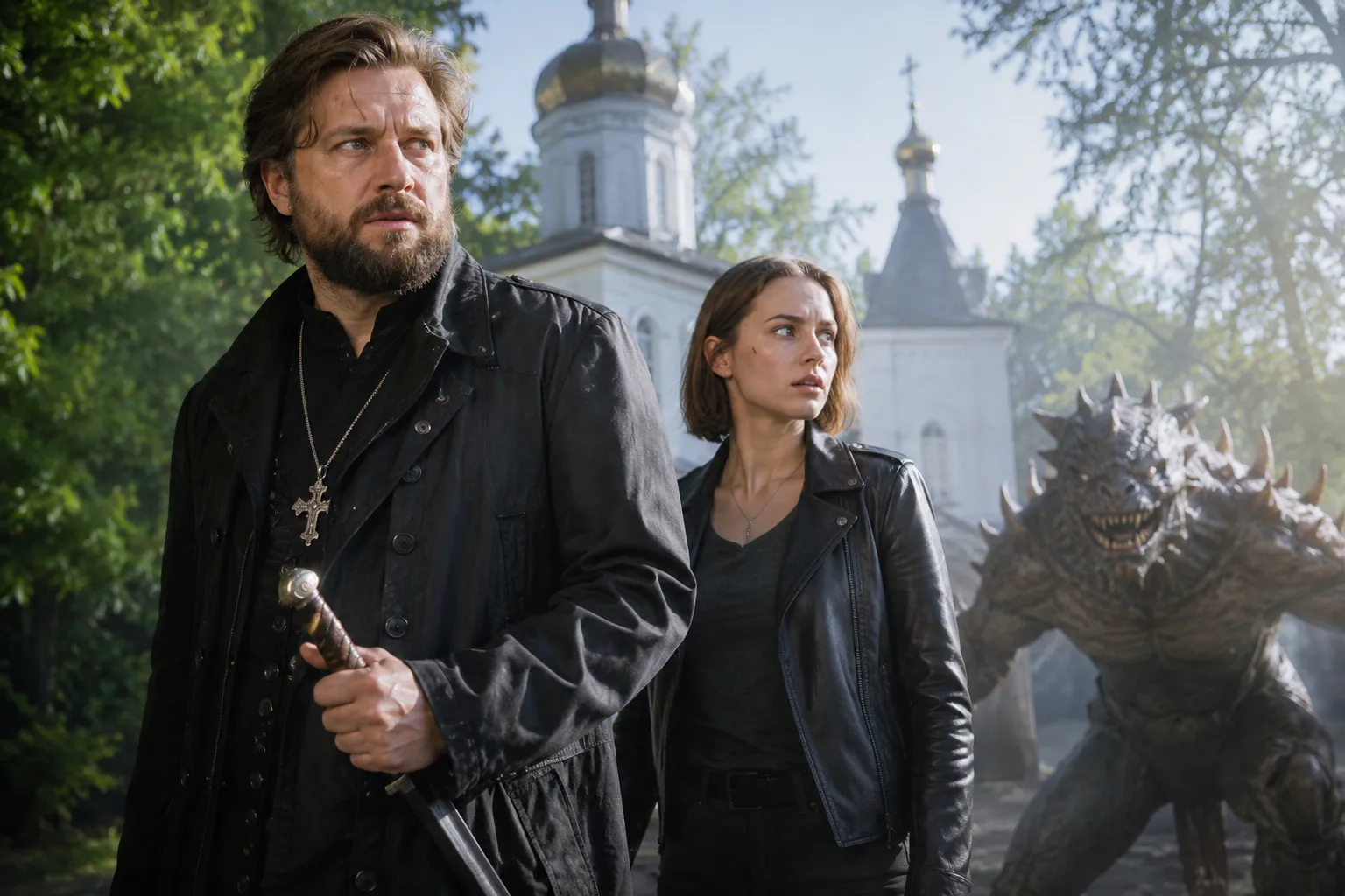 Этот российский сериал многие включили «на фоне» — а потом не смогли оторваться: «Сергий против нечисти» оказался неожиданно бодрым