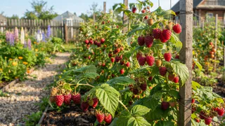 1 стакан на 10 л - малине осенью обязательно: чтобы следующим летом собирать урожай ведрами