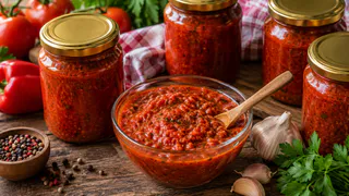 Блендерю помидоры с чесноком — через 20 минут маринара уже готова: вкусно с макарошками и в пиццу
