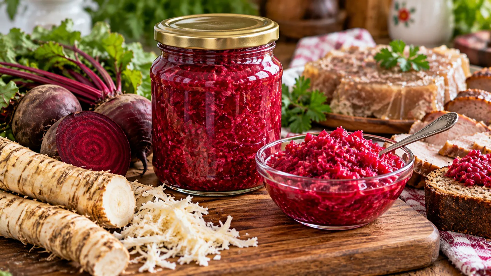 Вместо солений теперь готовлю свекольную хреновину — к мясу и рыбе, просто на хлеб, обалденно вкусно