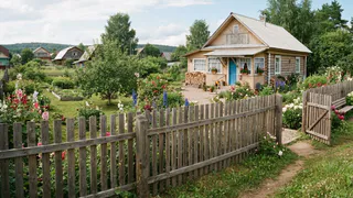 Добавляю льняное масло и муку - сама делаю пропитку для деревянного забора: защита на десятилетия 
