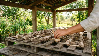 Как сохранить чеснок сочным и вкусным до мая 2027: сушим правильно