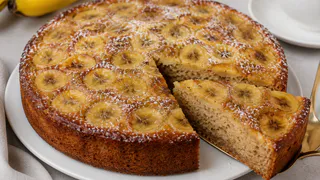 Мешаю муку с маслом и режу банан: Получаю вкуснющий пирог на песочном тесте за полчаса 