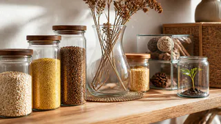 Стеклянные банки из-под кофе не выбрасываю: 5 полезных идей для кухни, которые удивят гостей