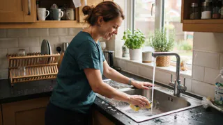 Сахар + сода + гель для посуды — копеечная паста пашет на кухне вместо клининга и дорогущей химии