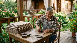 Натираю картон хозяйственным мылом — и тля обходит молодые кусты стороной: простой дачный способ без лишней химии
