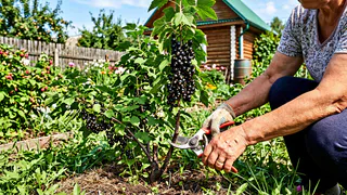 Обрезаю смородину по методу Мичурина: кусты живут по 20-30 лет и дают крупные сладкие ягоды