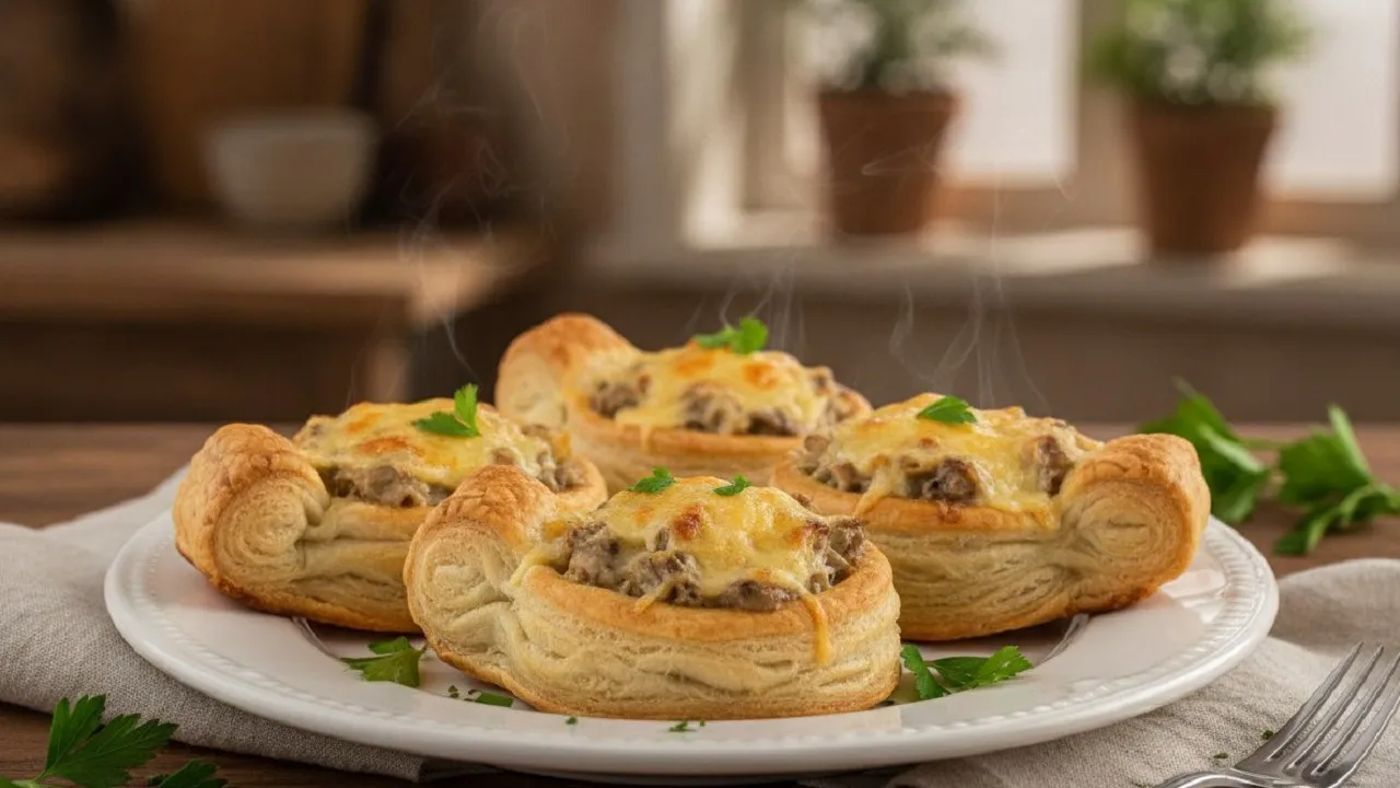 Порционное горячее в лодочках «А-ля жульен»: просто, красиво и вкусно — можно худеющим
