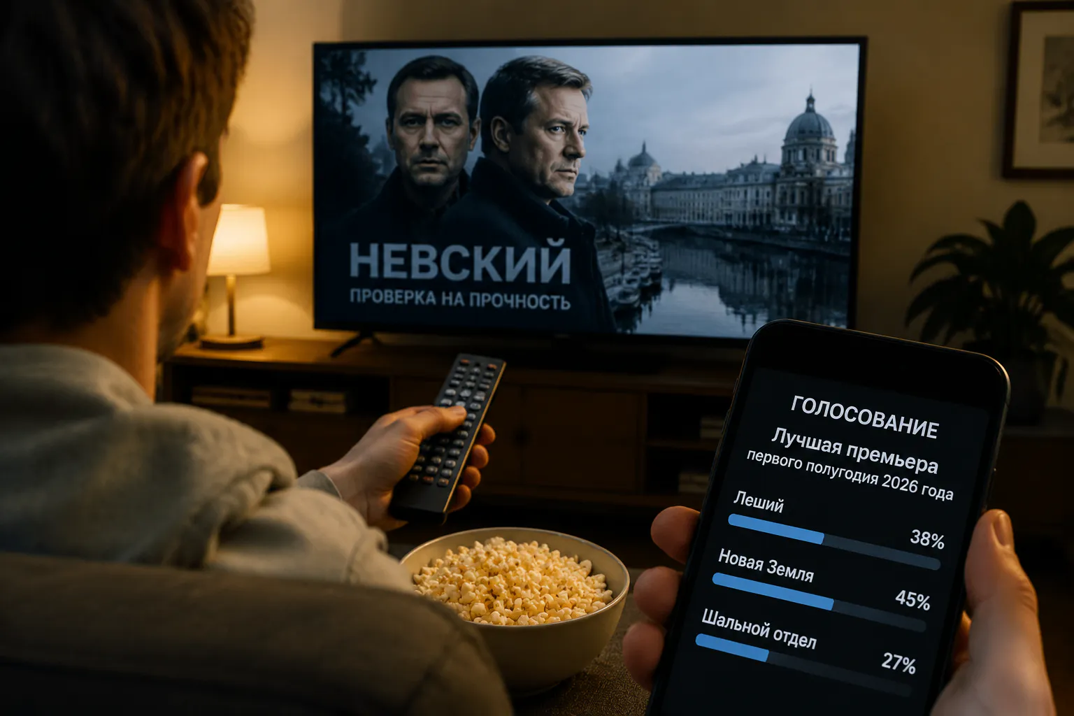 Хотели найти главный сериал 2026 года, а получили «Невский» и «Первый отдел»: зрители снова выбрали старых любимцев