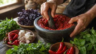 Абхазская аджика: пошаговый рецепт приготовления острейшего соуса — так вкусно, что за уши не оттащишь