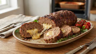 Фарш, лук и сыр: мясной рулет в духовке — интереснее надоевших котлет на новогоднем столе