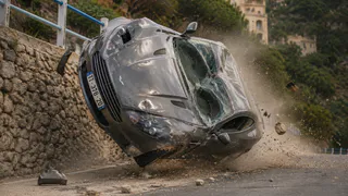 Сцена из «Казино Рояль», которую не смогла остановить физика: как Aston Martin заставили кувыркаться семь раз