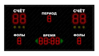 Электронное табло для спортивного зала: что учесть при оснащении