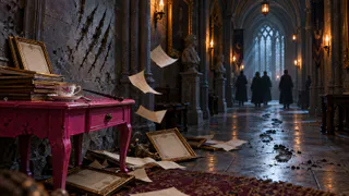 В «Гарри Поттере и Ордене Феникса» нашли 110 киноляпов: у Гермионы исчезают ноги, а вещи Амбридж сами гуляют по столу