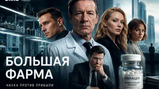 На Okko готовят «Большую фарму» с Васильевым и Ходченковой: автор «Трассы» столкнул чудо-лекарство с семьёй и жадным рынком