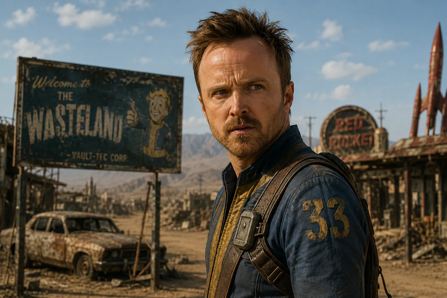Фанаты Fallout замерли в ожидании: звезда «Во все тяжкие» Аарон Пол неожиданно присоединился к третьему сезону сериала от Prime Video