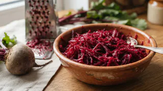 Готовлю такую свеклу кастрюлями - стоит в холодильнике не портится: и салат, и гарнир, и на хлеб