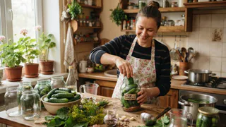 Вкусно, быстро и без надоевшей стерилизации: огурчики получаются хрустящие и ароматные - делюсь любимым рецептом