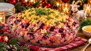 Ленивая «Шуба» без возни со слоями: получается вкуснее классики — Огненная Коза точно оценит 
