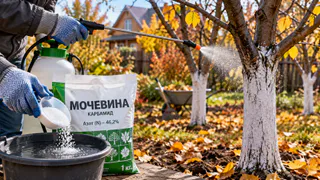 Опытные дачники не забывают про мочевину в октябре: какую пользу приносит осенняя обработка сада
