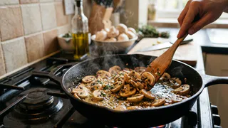 Шампиньоны не потеряют вкус и аромат: как правильно жарить грибы - теперь делаю только так