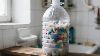 Обмылки теперь храню: складываю в 5-литровую пластиковую бутылку и готовлю мыльный «квас»: 2 полезных применения дома