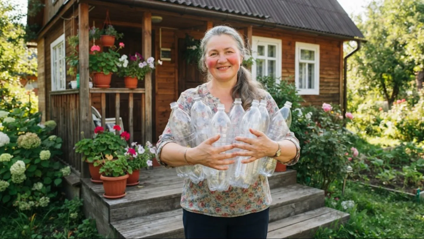 Пластиковые бутылки не в мусор, а на дачу: навожу так порядок и экономлю деньги