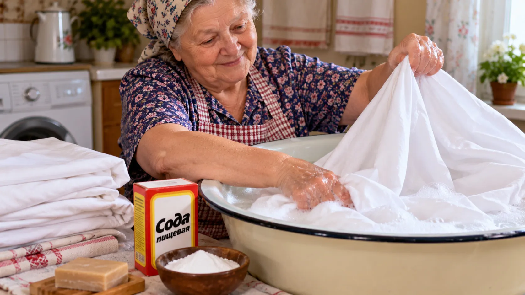 Советский способ отбеливания простыней снова выручает: как убрать желтизну и старые пятна за копейки