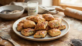 Беру 200 мл кефира и 2 яйца: готовлю печенье из детства — вкусно так, что невозможно оторваться