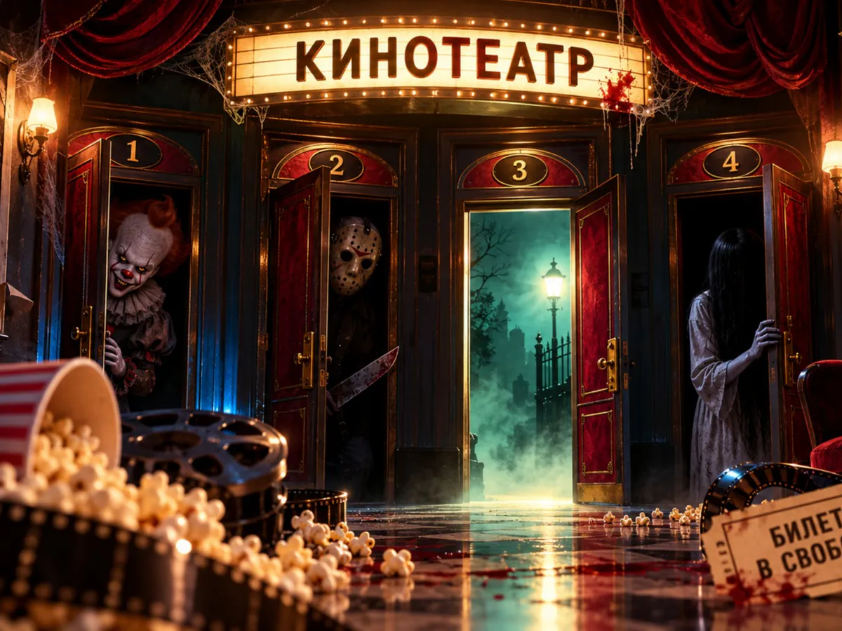 За какой дверью маньяк? Хоррор-игра на Хэллоуин: 6 комнат и 3 жизни