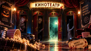 За какой дверью маньяк? Хоррор-игра на Хэллоуин: 6 комнат и 3 жизни
