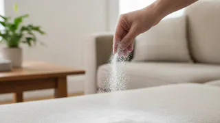 1 ложку на стакан воды — и старый диван как новый: ни пятен, ни затхлого запаха