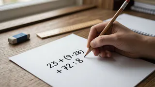 Кто решит уравнение за 5 класс без калькулятора — тому четкая пятерка. Слабо с первой попытки?