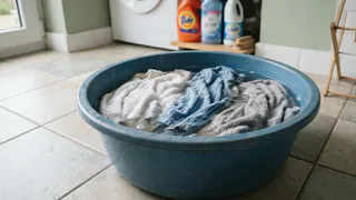 Копеечное средство, которое есть в каждом доме: насыпаю в таз и стираю полотенца только так - никакого затхлого запаха и мягкие как пух