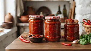 Аджика "Кобра" - моя новая любовь: жгучая как перчик, и к мясу, и к картошке - улетает первая